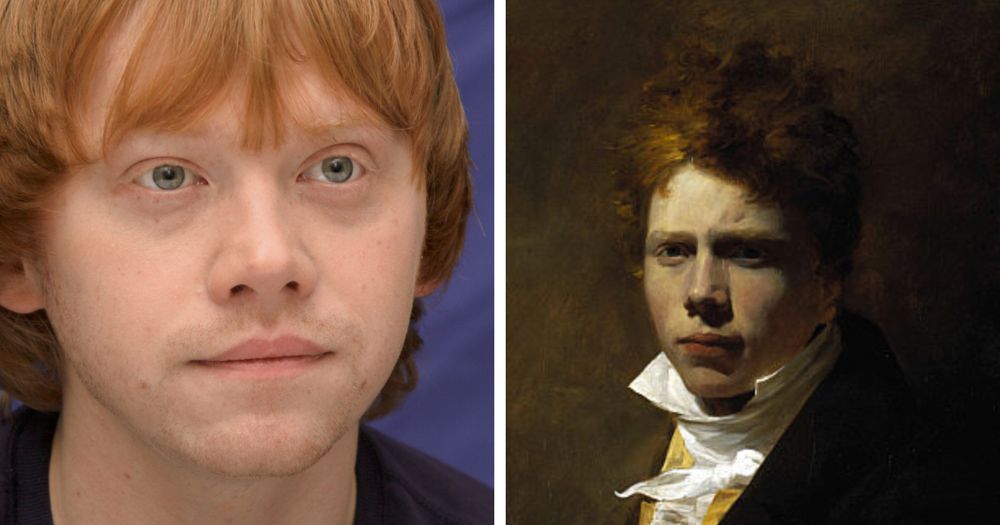 Rupert Grint and Sir David Wilkie 