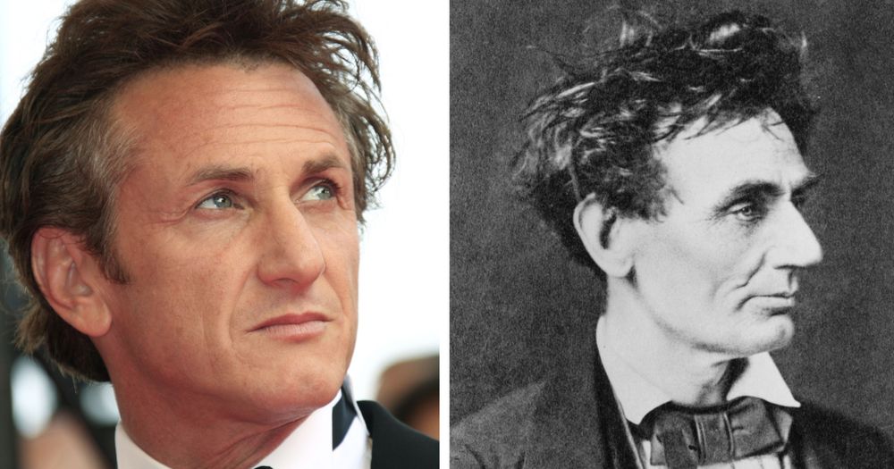 Sean Penn and Young Abraham Lincoln