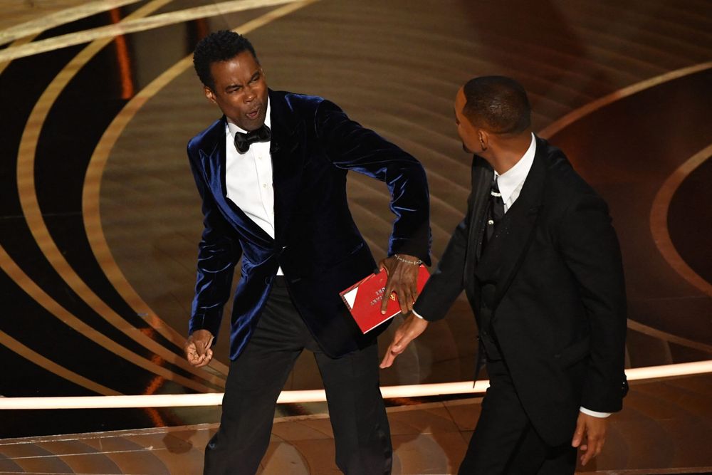 Will Smith Slapped Chris Rock On Stage At The 2022 Oscars