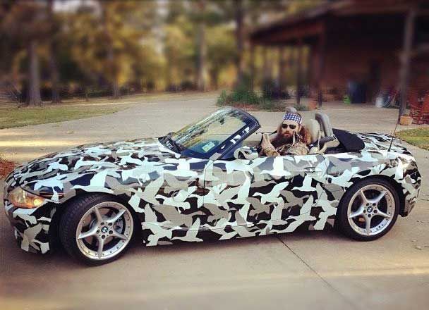 Camo BMW