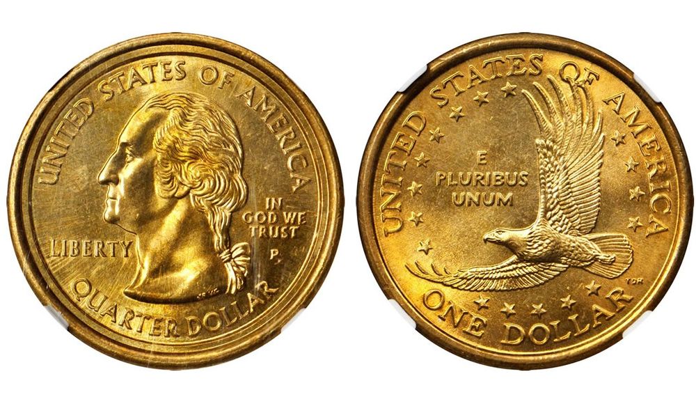 Sacagawea Double Denomination Mule Error - $117,500