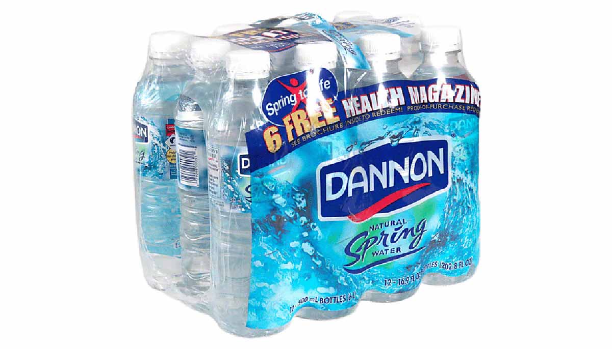 28. Dannon Spring Water				