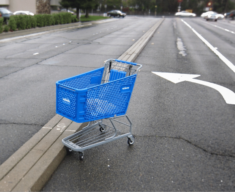 Who Leaves A Cart In The Middle Of The Road?